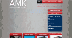 Desktop Screenshot of americanmobilekitchens.com